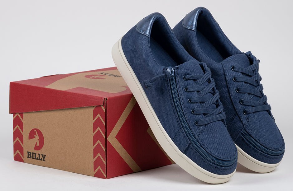 Women's Beach Blue BILLY Sneaker Low Tops - BILLY Footwear® Canada