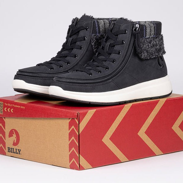 Women's Black BILLY Comfort Cuffs - BILLY Footwear® Canada