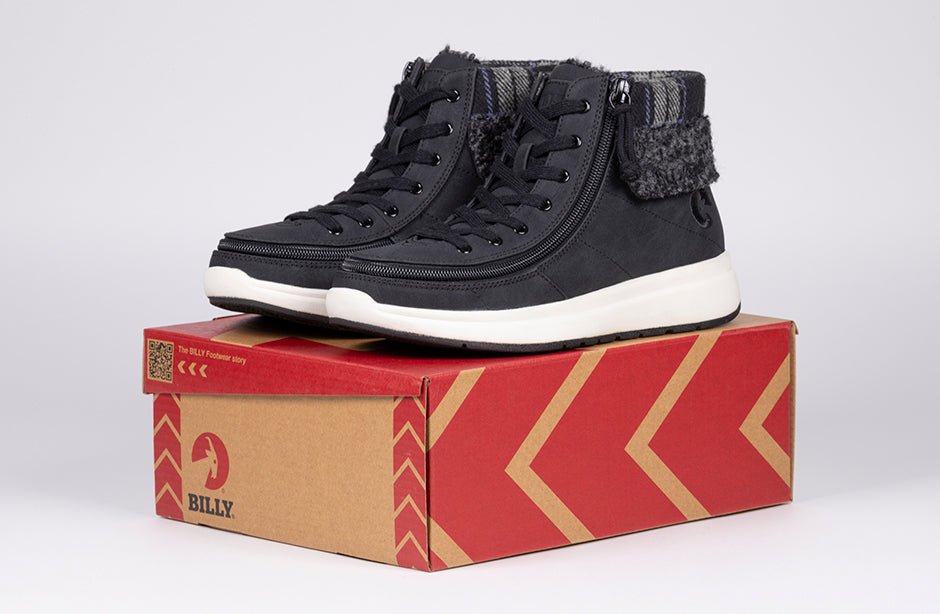Women's Black BILLY Comfort Cuffs - BILLY Footwear® Canada