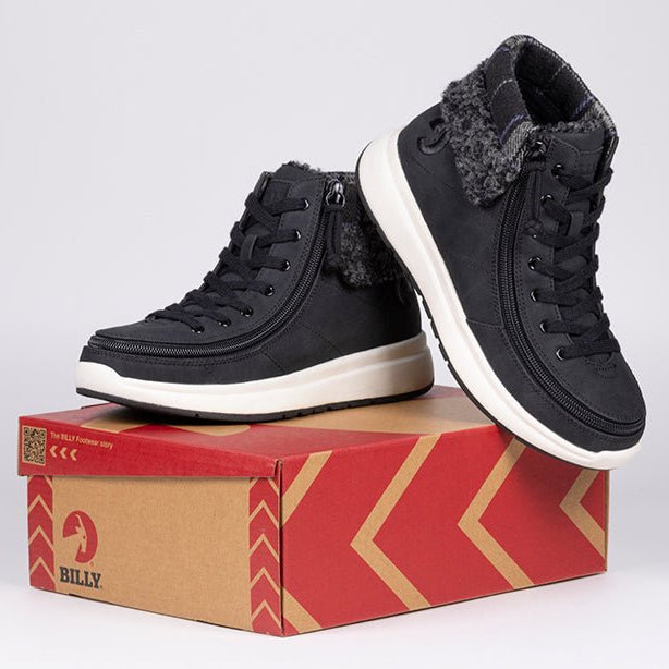 Women's Black BILLY Comfort Cuffs - BILLY Footwear® Canada