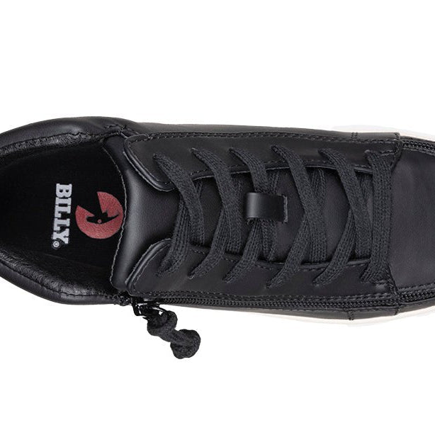 Women's Black BILLY Sneaker Lace Mid Tops - BILLY Footwear® Canada