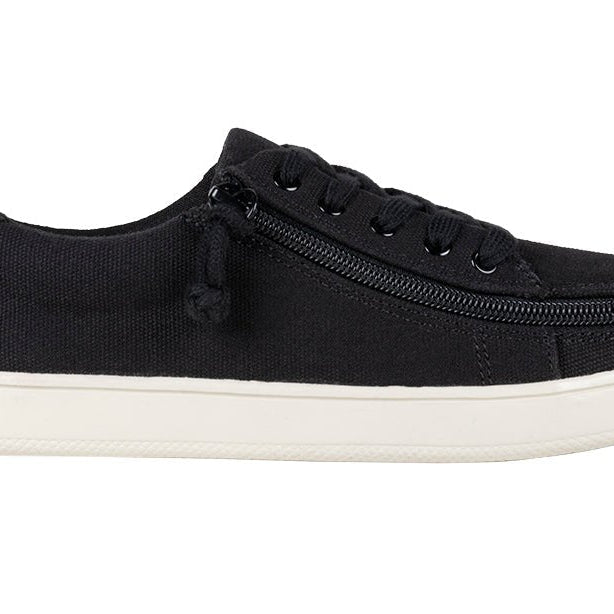 Women's Black Canvas BILLY Sneaker Low Tops - BILLY Footwear® Canada