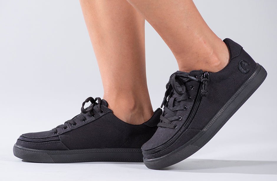 Women's Black to the Floor BILLY Classic Lace Lows - BILLY Footwear® Canada