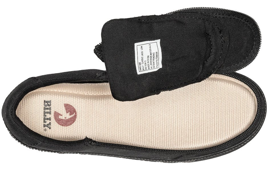 Women's Black to the Floor BILLY Classic Lace Lows - BILLY Footwear® Canada