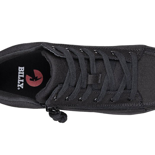 Women's Black to the Floor BILLY Sneaker Lace Mid Tops - BILLY Footwear® Canada