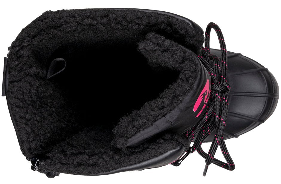 Women's Black/Pink BILLY Ice Winter Boots - BILLY Footwear® Canada