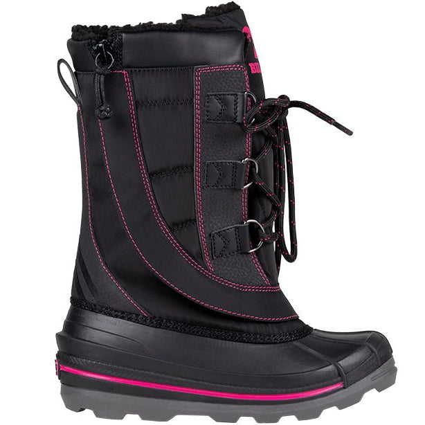 Women's Black/Pink BILLY Ice Winter Boots - BILLY Footwear® Canada