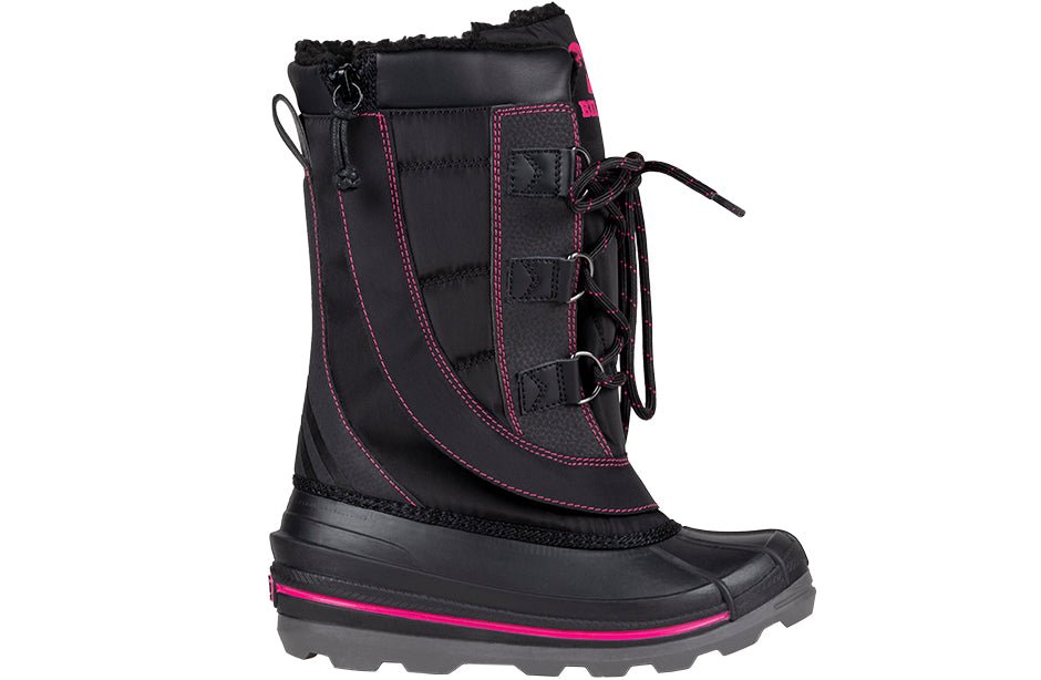 Women's Black/Pink BILLY Ice Winter Boots - BILLY Footwear® Canada