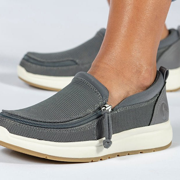 Women's Charcoal BILLY Comfort Mocs - BILLY Footwear® Canada