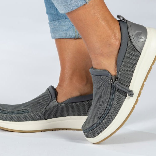 Women's Charcoal BILLY Comfort Mocs - BILLY Footwear® Canada