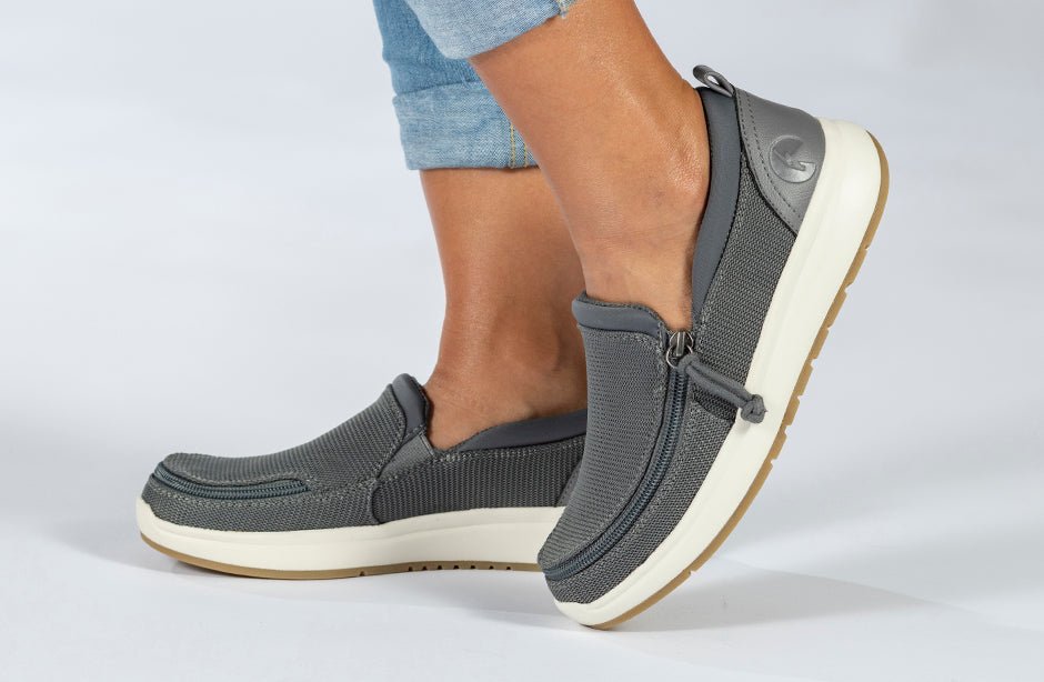 Women's Charcoal BILLY Comfort Mocs - BILLY Footwear® Canada