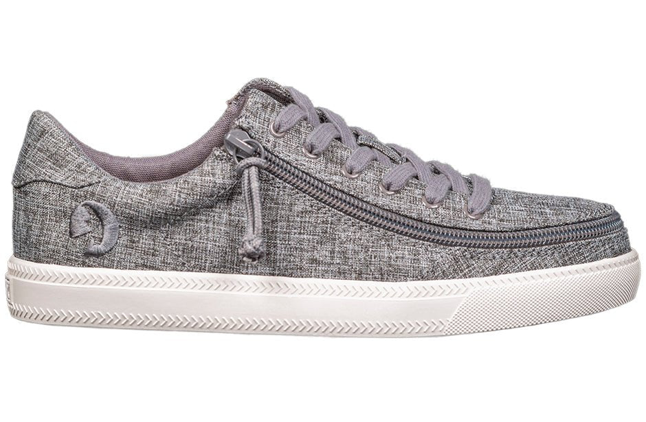 Women's Charcoal Jersey BILLY Classic Lace Lows - BILLY Footwear® Canada
