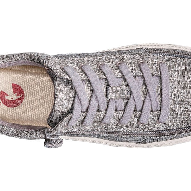 Women's Charcoal Jersey BILLY Classic Lace Lows - BILLY Footwear® Canada