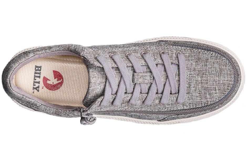 Women's Charcoal Jersey BILLY Classic Lace Lows - BILLY Footwear® Canada