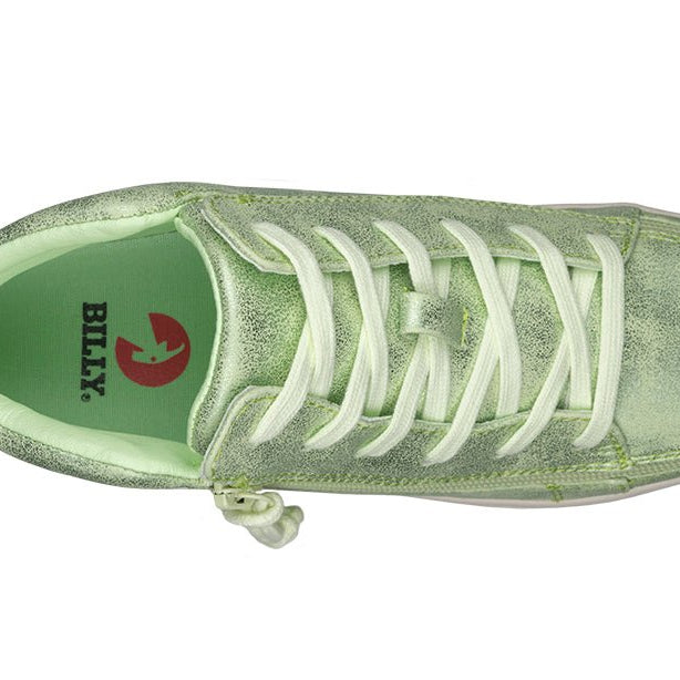 Women's Cucumber Green BILLY Sneaker Lace Mid Tops - BILLY Footwear® Canada