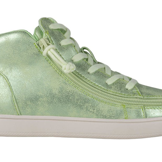 Women's Cucumber Green BILLY Sneaker Lace Mid Tops - BILLY Footwear® Canada
