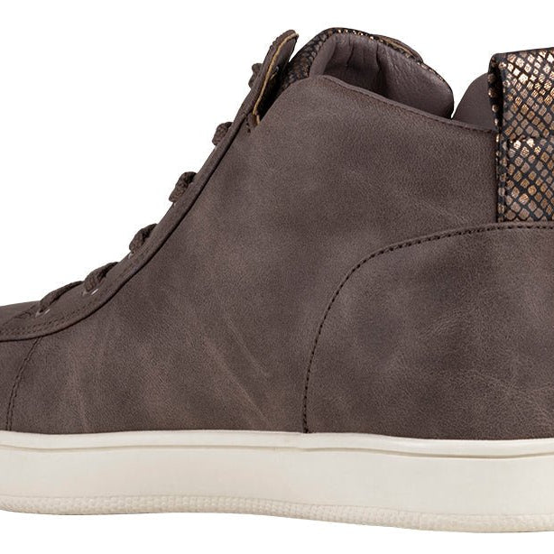 Women's Espresso BILLY Sneaker Lace Mid Tops - BILLY Footwear® Canada