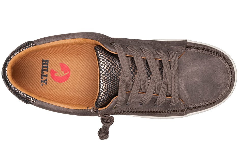 Women's Espresso BILLY Sneaker Low Tops - BILLY Footwear® Canada