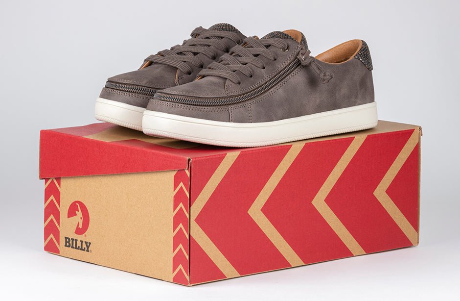 Women's Espresso BILLY Sneaker Low Tops - BILLY Footwear® Canada