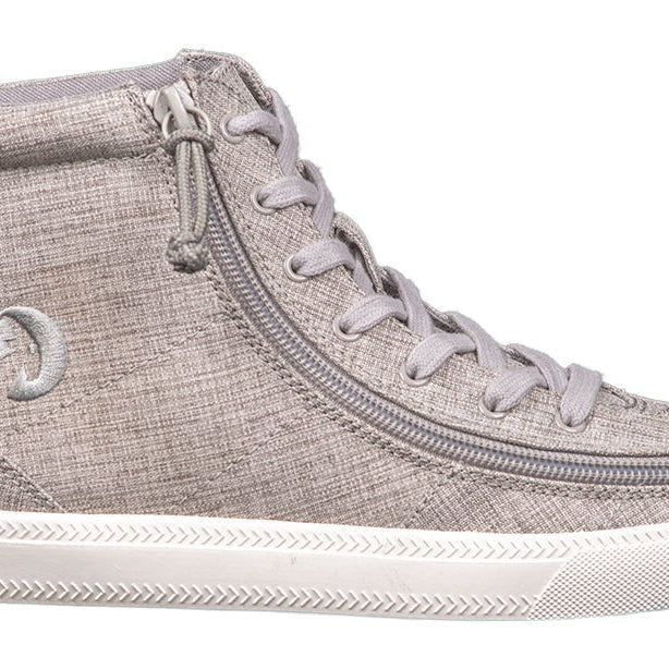 Women's Grey Jersey BILLY Classic Lace Highs - BILLY Footwear® Canada