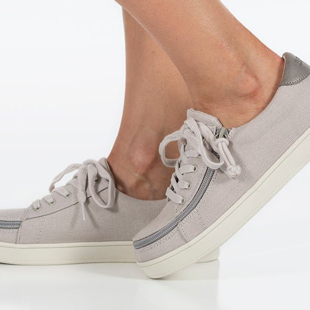 Women's Light Grey BILLY Sneaker Low Tops - BILLY Footwear® Canada