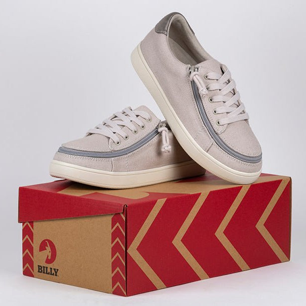 Women's Light Grey BILLY Sneaker Low Tops - BILLY Footwear® Canada