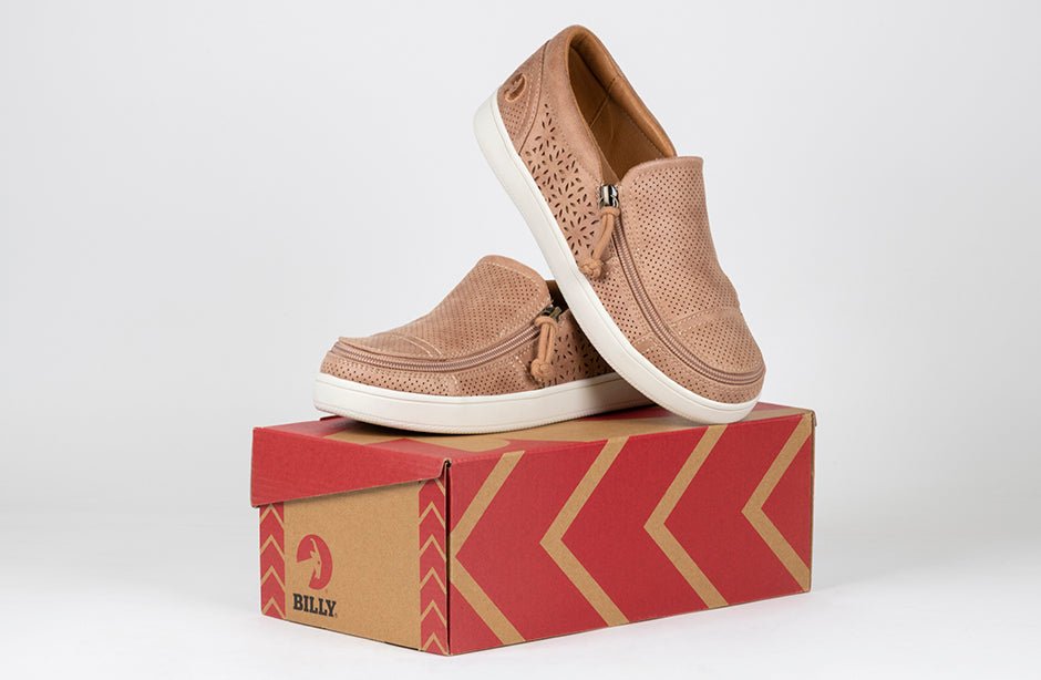Women's Nude BILLY Perf Lows - BILLY Footwear® Canada