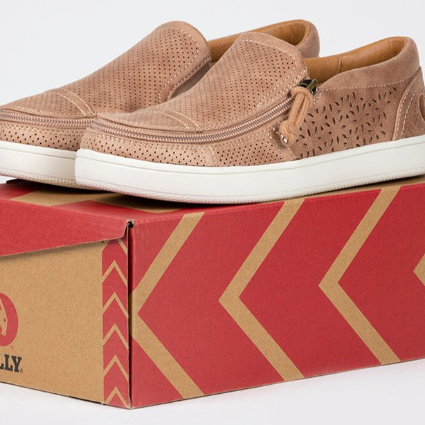 Women's Nude BILLY Perf Lows - BILLY Footwear® Canada