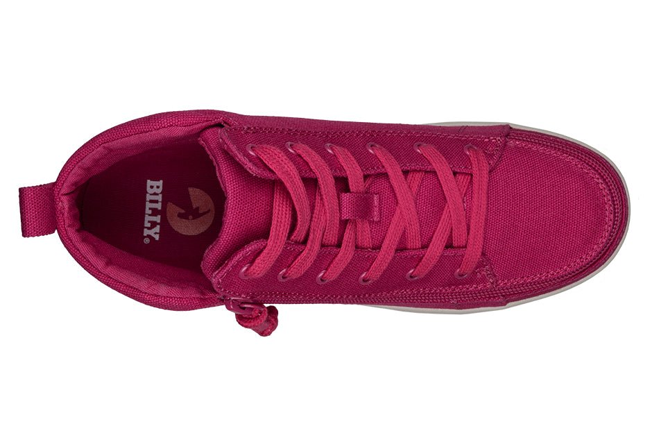 Women's Orchid Flower BILLY Sneaker Lace Mid Tops - BILLY Footwear® Canada