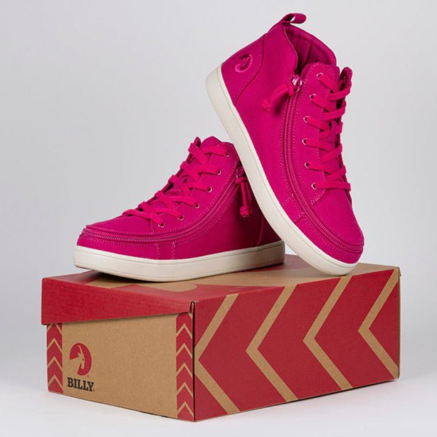Women's Orchid Flower BILLY Sneaker Lace Mid Tops - BILLY Footwear® Canada