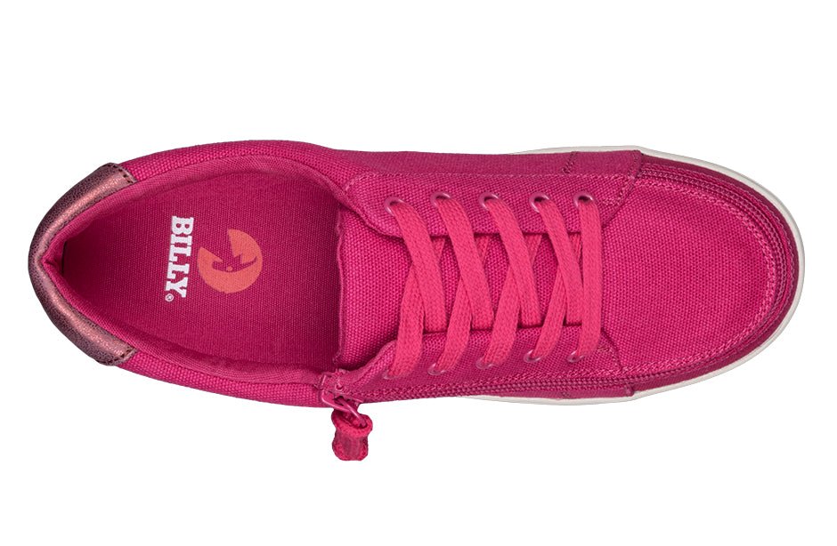 Women's Orchid Flower BILLY Sneaker Low Tops - BILLY Footwear® Canada