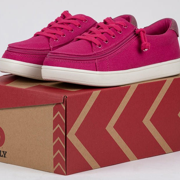 Women's Orchid Flower BILLY Sneaker Low Tops - BILLY Footwear® Canada
