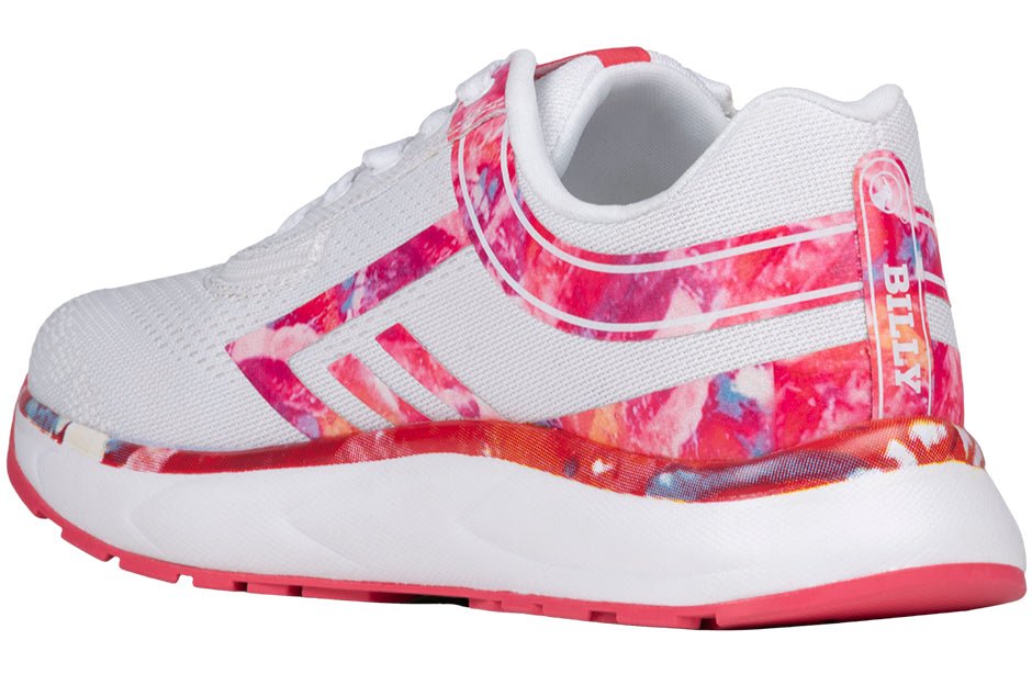Women's Pink Marble BILLY Sport Inclusion Athletic Sneakers - BILLY Footwear® Canada