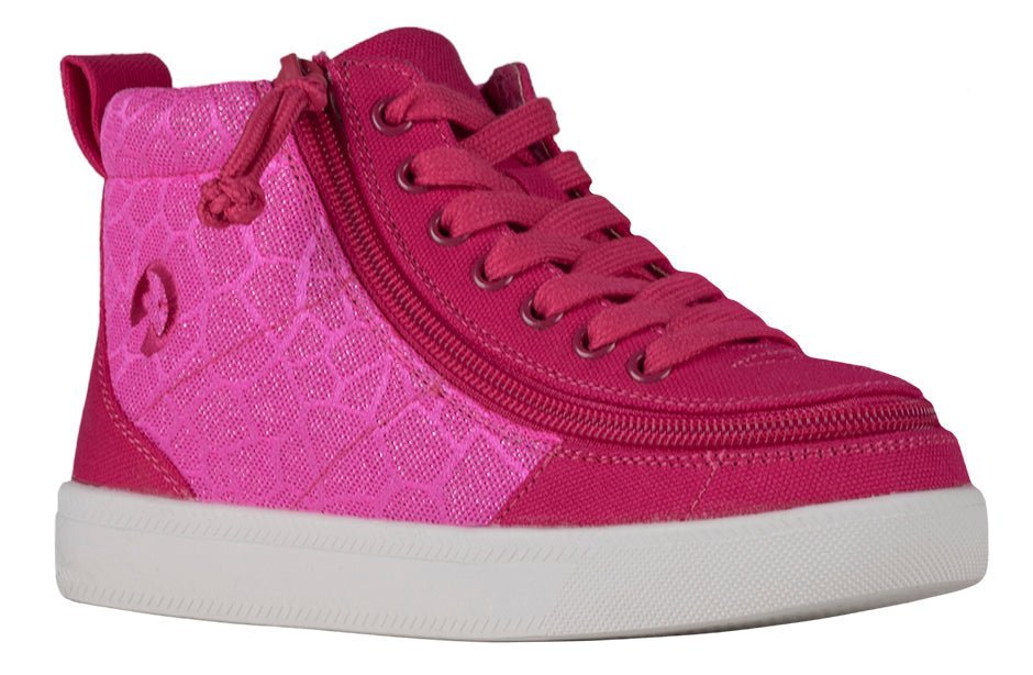 Women's Pink Print BILLY Classic D|R High Tops - BILLY Footwear® Canada