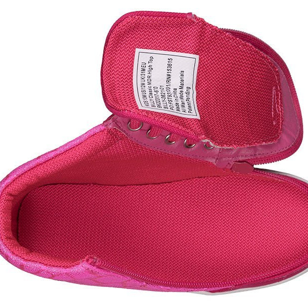 Women's Pink Print BILLY Classic D|R High Tops - BILLY Footwear® Canada