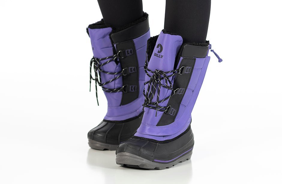 Women's Purple BILLY Ice Winter Boots - BILLY Footwear® Canada