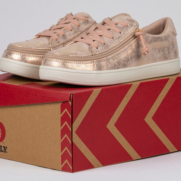 Women's Rose Gold BILLY Sneakers - BILLY Footwear® Canada