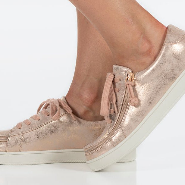 Women's Rose Gold BILLY Sneakers - BILLY Footwear® Canada
