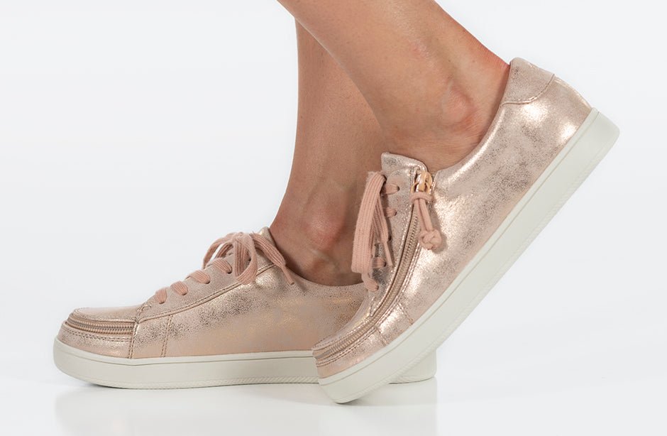 Women's Rose Gold BILLY Sneakers - BILLY Footwear® Canada