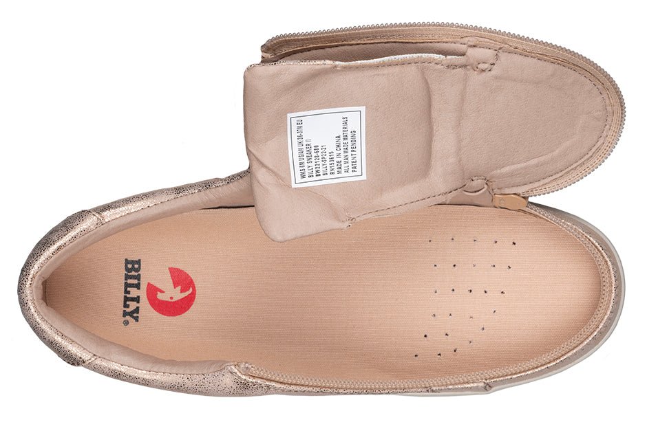 Women's Rose Gold BILLY Sneakers - BILLY Footwear® Canada