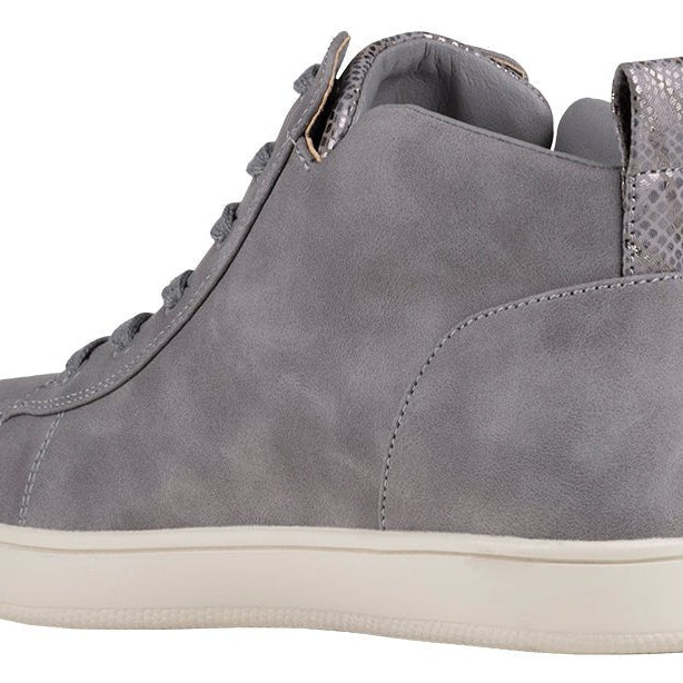 Women's Stone BILLY Sneaker Lace Mid Tops - BILLY Footwear® Canada