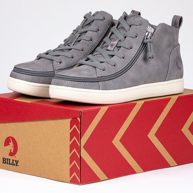 Women's Stone BILLY Sneaker Lace Mid Tops - BILLY Footwear® Canada