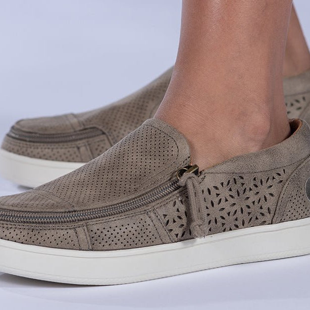 Women's Taupe BILLY Perf Lows - BILLY Footwear® Canada