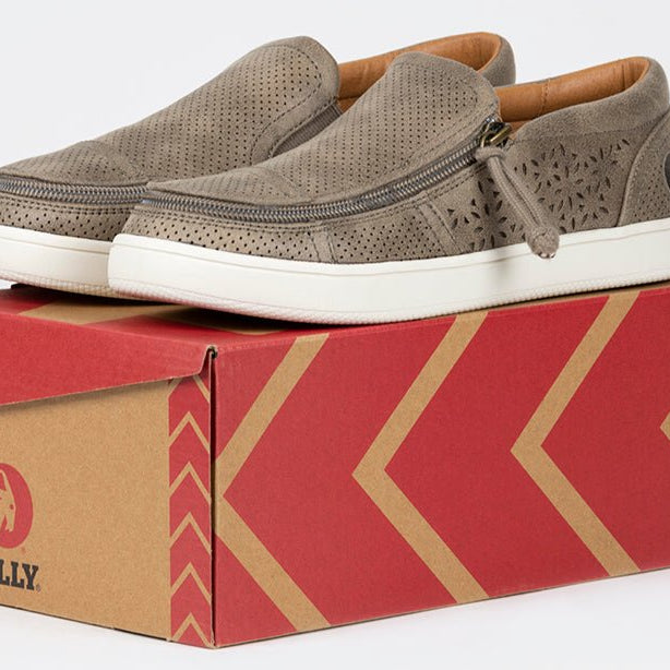 Women's Taupe BILLY Perf Lows - BILLY Footwear® Canada