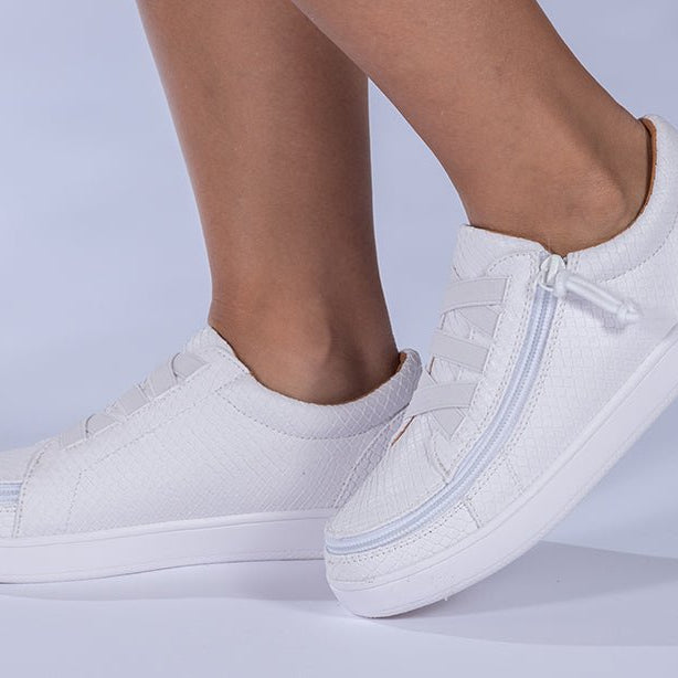 Women's White BILLY Gore Lows - BILLY Footwear® Canada