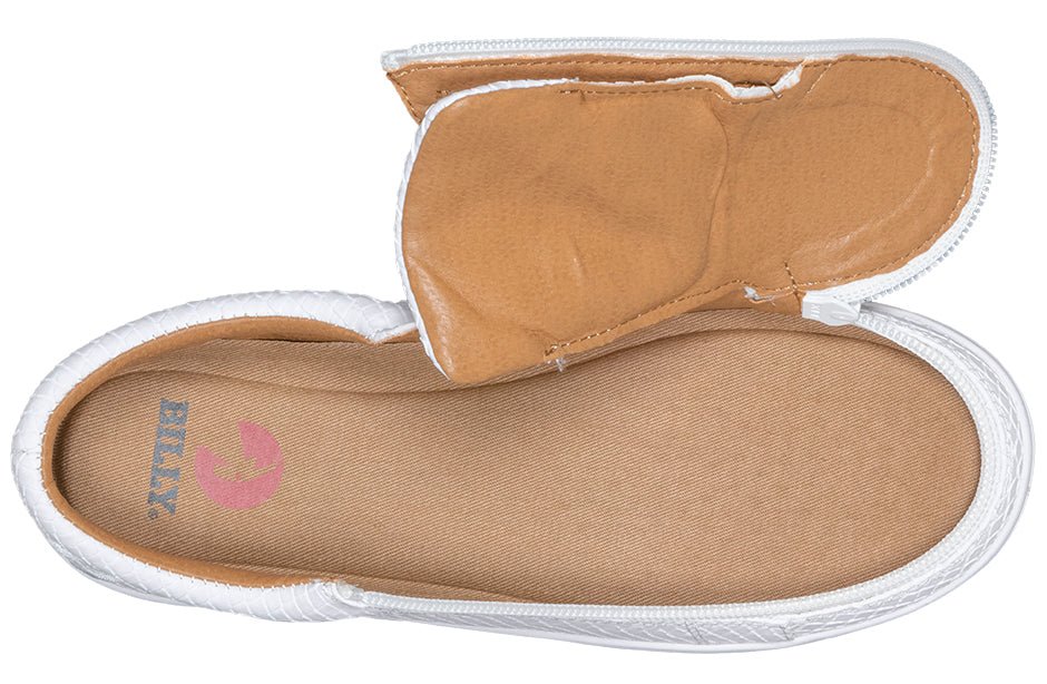 Women's White BILLY Gore Lows - BILLY Footwear® Canada