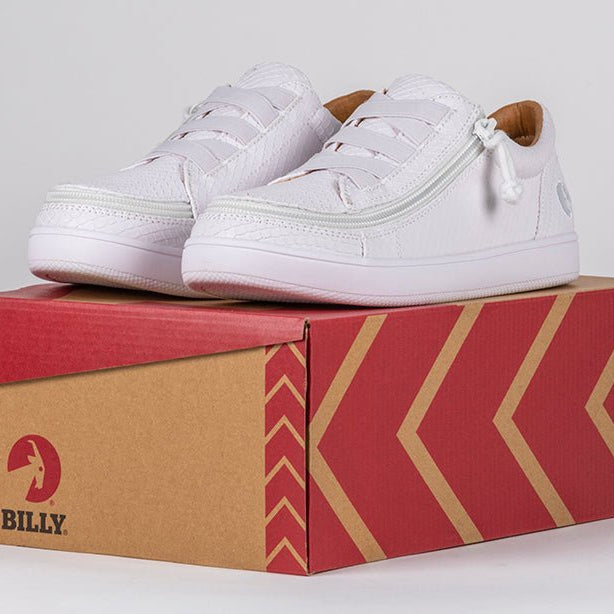 Women's White BILLY Gore Lows - BILLY Footwear® Canada
