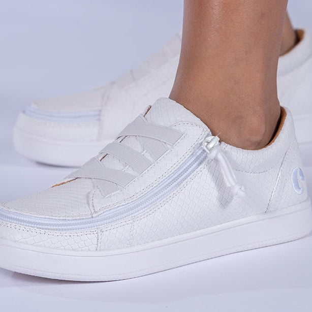 Women's White BILLY Gore Lows - BILLY Footwear® Canada